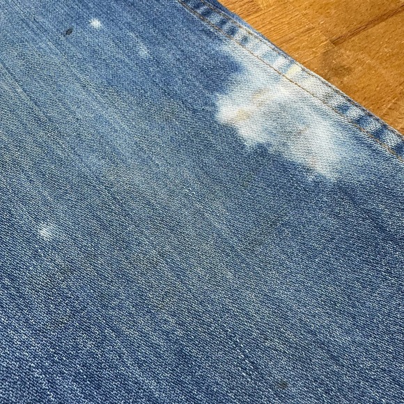 70s Dee Cee Bleached Bell Bottoms - Women's Medium, Men's Small, 30" - Picture 8 of 9